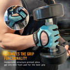 Weight Lifting Gloves Full Palm Protection, Workout Gloves for Gym, Cycling, Exercise, Breathable, Super Lightweight for Men and Women(Aqua, S)