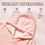 Krifey Wearable Blanket Hoodie, Oversized Sherpa Hooded as Christmas Gifts Birthday Gifts for Mom Women Girlfriend Men, Cozy Sweatshirt with Giant Pocket