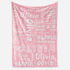 Personalized Gifts for Baby Kids with Customized Name, Personalized Baby Blankets for Newborn Gifts, Custom Baby Blanket Baby Girl Gifts, Gifts for Daughter Granddaughter Niece on Christmas Birthday