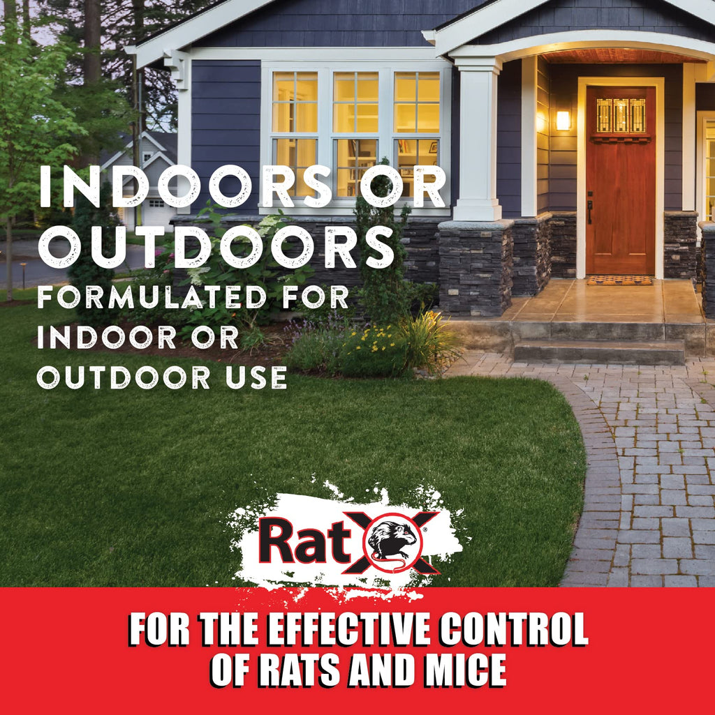 EcoClear Products 620102, RatX All-Natural Poison Free Humane Rat, Mouse, 3 lb. Bag