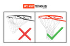 Basketball Net Replacement Heavy Duty - 12 Loops, Professional All Weather Anti Whip Nets, Fits Standard Indoor or Outdoor Rims - Premium Basketball Accessories - Hoop Net