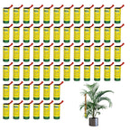 60 Pack Fly Traps for Indoors Outdoor, Fly Strips Paper, Sticky Hanging Fly Tape Catcher Ribbon, Fruit Fly Gnat Trap Killer