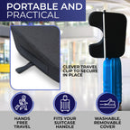 YogiBum Patented Cushion | Extra Large Tailbone Gap | Med Size for 150-190lbs | XL Size for 190lbs+ | Relief for LowBack, Tailbone, Sciatica, Hemorrhoids | Snug Fit on Office/Computer Chairs