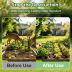 Powerful Deer Repellent Balls, Pest Repellent 24-Pack Deer Repellent for Garden & Outdoor Use, Natural Peppermint Oil Deer Deterrent to Keep Deer Away from Garden, Yard