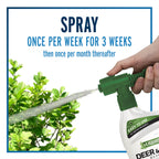 Liquid Fence Deer And Rabbit Repellent Concentrate 32 Ounces, Hose-End Sprayer