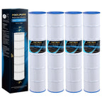 POOLPURE C-7482 Pool Filter Replaces Jandy CL580, CV580, PJAN145, Ultral-A10, Unicel C-7482, Filbur FC-0820, A0104100, R0357900, Filbur FC-6415, SD-01109, 145 sqft Filter Cartridge 4 Pack