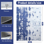 Office Chair Mat, Large Abstract Rug for Hardwood Floor, 36'x48", Machine Washable, Non-Slip