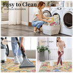 Office Chair Mat for Hardwood Floor & Tile Floor,36"X 48" Heavy Duty Desk Chair Mat for Hard Floors, Under Desk Rug for Rolling Computer Chair,Anti Slip,Low Pile Carpet Floor Protector-Multi