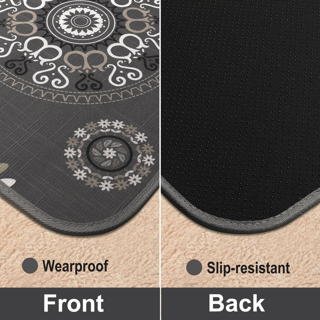 AiBOB Chair Mat for Carpeted Floors, Premium Quality Hard Material, Office Floor Mats for Computer Desk on Carpet, Easy Gride for Chairs, 36x48 Multi
