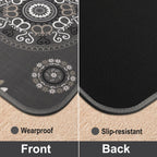 AiBOB Chair Mat for Carpeted Floors, Premium Quality Hard Material, Office Floor Mats for Computer Desk on Carpet, Easy Gride for Chairs, 36x48 Multi