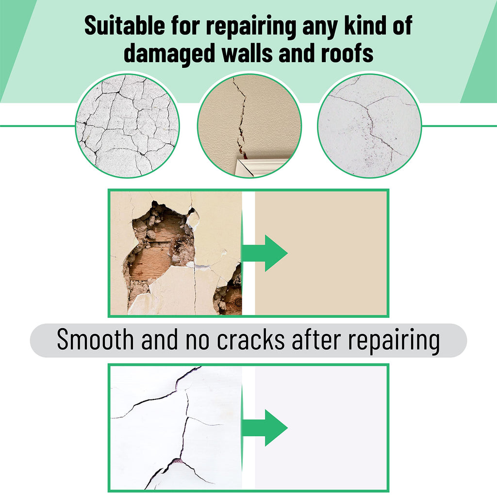 Drywall Repair Kit, 16 pcs, Aluminum Wall Repair Patch Kit