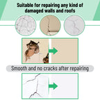 Drywall Repair Kit, 16 pcs, Aluminum Wall Repair Patch Kit