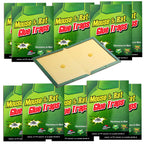 Mouse Glue Traps 10 Piece Large Size Mouse Traps Sticky Pad with Enhanced Stickiness Mouse Rat Sticky Traps Board for Rodent Cockroach and Other Insects House Indoor Outdoor Pest Control Traps