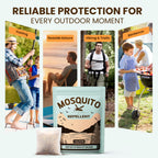 Mosquito Repellent 18 Pouches for Patio & Outdoor, Natural Mosquito Deterrent for Yard, Indoor Mosquito Control for Room & Bedroom, Keep Mosquito Away for Camping, RV, and Home