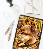 USA Pan Nonstick Half Sheet Pan and Quarter Sheet Pan, Set of 2, Aluminized Steel