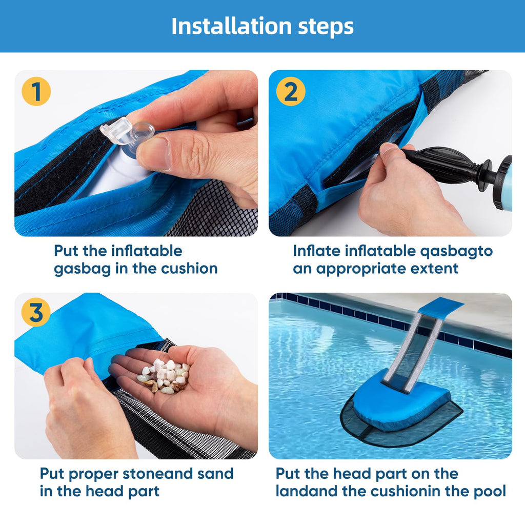 Pro Pool Animal Critter Escape Ramp 2Pcs Frog Saver Pads Ladder for Swimming Pools Lily Pad for Frogs Float Life Saving Wildlife Duck Duckling Creature Rescue Bridge Log Maintenance Kits Accessories