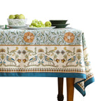 patdrea French Linen Tablecloth Soft Breathable Tabletop Cover Kitchen Dining Tablecloth for Rectangular Tables for Parties Christmas,55"*55