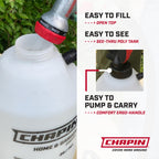 Chapin 16200 Pump Sprayer, 2-Gallon, Lawn & Garden Translucent Poly Tank, Adjustable Cone Nozzle, Ergonomic Handle & in-Tank Filter for Herbicides, Pesticides & Fertilizers