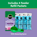 Miracle-Gro Water Soluble Bloom Booster Flower Food Fertilizer - 10-52-10 Formula for Annuals Perennials and Containers - Promotes Vibrant Flowers and Rich Color, 4 lbs.