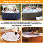 Tobaiwind Hot Tub Sensor-Compatible with Balboa Spa Heater M7 System 30344 30042 30382, 24" Temp/Hi-Limit, 1/4" Dia Dual Purpose Sensor Hot Tub Heater (2-Pack)