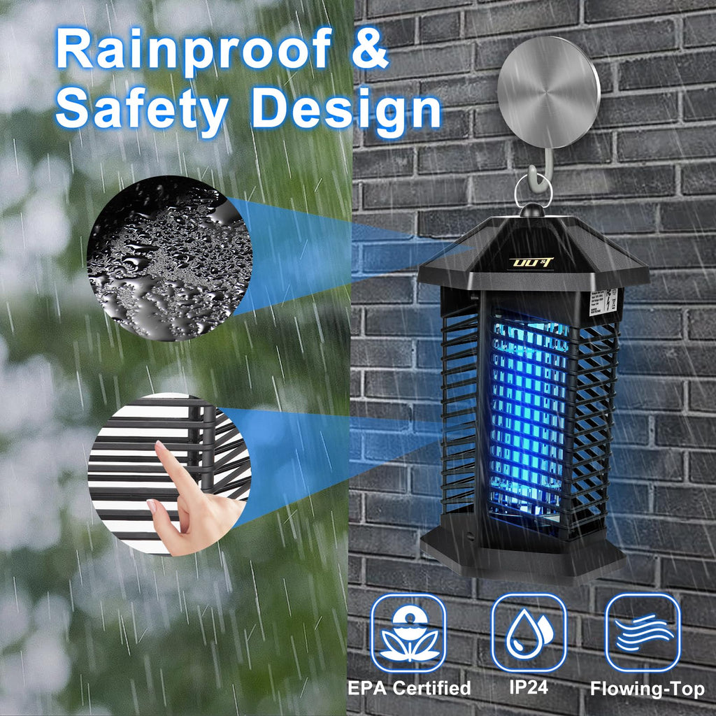 Bug Zapper, Electronic Mosquito Zapper Outdoor Indoor, Portable Fly Trap Insect Zapper Mosquito Killer Lamp