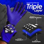 Youth Motocross Gloves – Pro-Grade Protection for Dirt Bike & BMX Riders | High-Performance Gear for Boys & Girls | Built for Future Champions