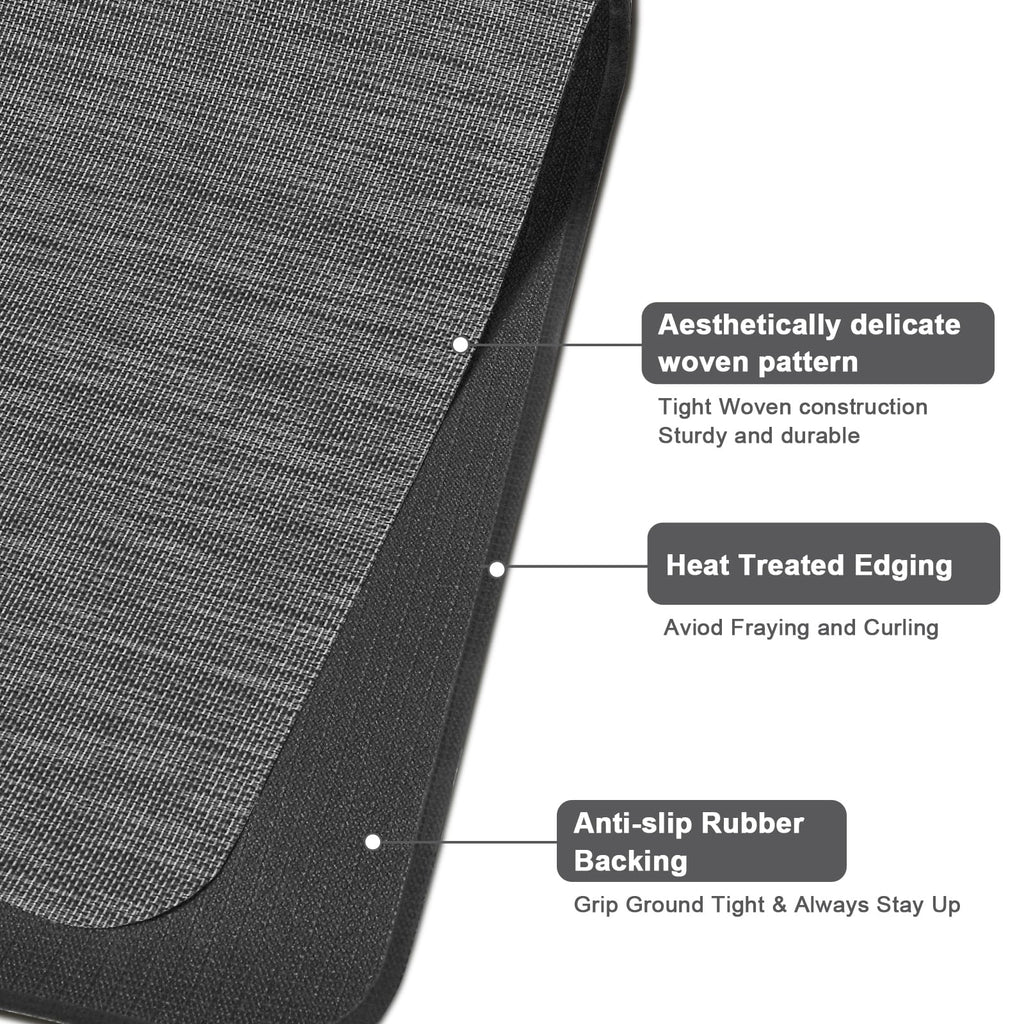 AiBOB Office Chair Mat for Hardwood Floor & Tile Floor, 53" x 45"Heavy Duty Computer&Desk Chair Mat for Rolling Chairs, Hard Floor Protector for Home Office