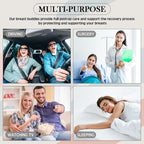 Suzile Mastectomy Pillow Post Surgery, Breast Pillow for After Breast Cancer Mastectomy Necessities, Surgery Recovery Gifts for Women(Gray)
