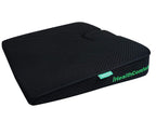 IHEALTHCOMFORT ( 16x13.7 inches Wedge Seat Cushion for Car and Truck,Portable Memory Foam Seat Cushion for Tailbone Stress Back Pain Relief
