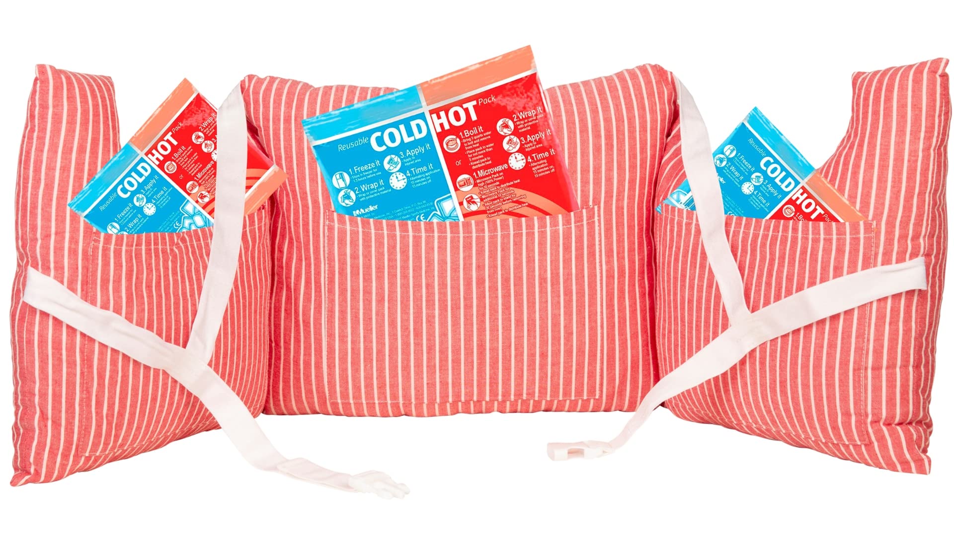 MOYOAMA Post Mastectomy Pillow - Recovery After Breast Cancer Surgery, Breast Augmentation - Lightweight Post Surgery Pillow with 4 Built-in Pockets to Support Healing - Breast Cancer Gifts for Women