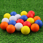 20 Pack Foam Golf Balls, 41mm Practice Golf Balls, Realistic Feel and Long Lasting Limited Fligh Practice Golf Balls for Backyard, Soft Golf Balls for Indoor or Outdoor