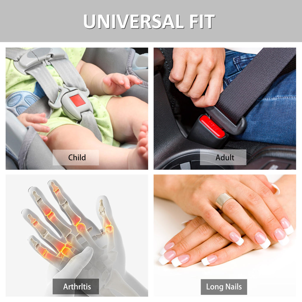 Doytn Buckle Release Tool - Compatible with Baby Car Seat, Stroller, Vehicle Buckle & Other Push Button Device - Easy Buckle Release Aid for Arthritis, Long Nails & Elderly (Pack of 1)