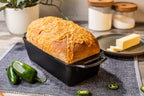 Lodge Cast Iron Loaf Pan 10 Inch | Pre-Seasoned | Dual Handles | Made in USA | Pack of 3