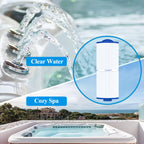 Cryspool® 05039 Filter Compatible with Marquis 35, Marquis Spa 20042, 20092, 370-0240, PPM35SC-F2M, 5CH-352, FC-0196, 35 Sq. Ft Spa Filter Cartridge, 2 Pack