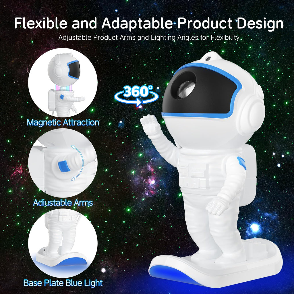 HIJOPIB Star Projector Night Light, Galaxy Projector with Remote Starry Nebula Ceiling LED Lamp, Gifts for Kids, Christmas/Room Decor/Birthdays/Tiktok Live