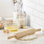 Farberware Classic Wood Rolling Pin, 17.75-Inch, Natural