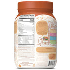 KOS Organic Vegan Protein Powder with 50mg Caffeine, Salted Caramel Coffee - Pea Protein Blend, Plant Based Superfood Rich in Vitamins & Minerals - Meal Replacement for Women & Men, 28 Servings