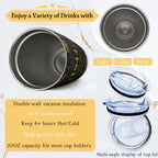 Yesruby 80th Birthday Gifts For Women Men, 1944 Tumbler 20oz, Gifts For Older Women Men Over 80, Birthday Gift For 80 Year Old Woman Man, Gifts For Elderly Over 80, 80th Birthday Decorations Cup (1pc)