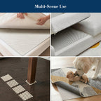Rug Gripper Pad for Hardwood Floors, Thick Non Slip Rug Pads for Area Rugs, Rug Grippers for Tile Floors, Under Carpet Anti Skid Mat, Keep Your Rugs Safe and in Place, 2x3 Ft