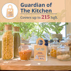 ESUPIINI Pantry Moth Traps 8 Pack Kitchen Cupboard Cabinet Pest Traps with Pheromones Food Grain Seed Indian Meal Moth Traps with Hook