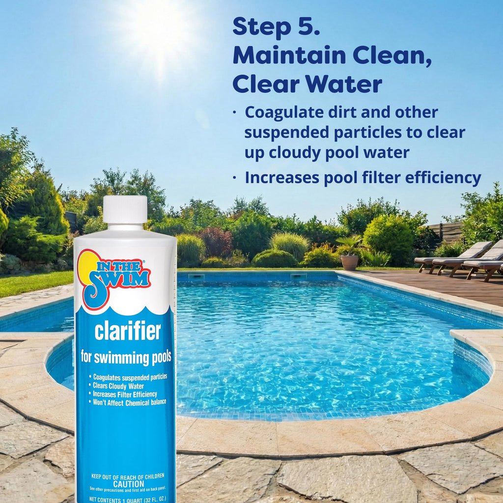In The Swim Pool Super Opening Chemical Start Up Kit - Above Ground and In-Ground Swimming Pools - Up to 35,000 Gallons