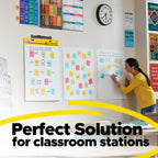 Post-it Super Sticky Easel Pad, 25 x 30 Inches, 30 Sheets Per Pad, 36 Pads, Large, White, Premium Self Stick Flip Chart Paper, Anchor Chart, Office Supplies & School Supplies, Great for Teachers and Students