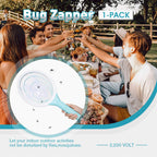 mafiti Electric Fly Swatter Fly Killer Bug Zapper Racket for Indoor and Outdoor 2AA Batteries not Included