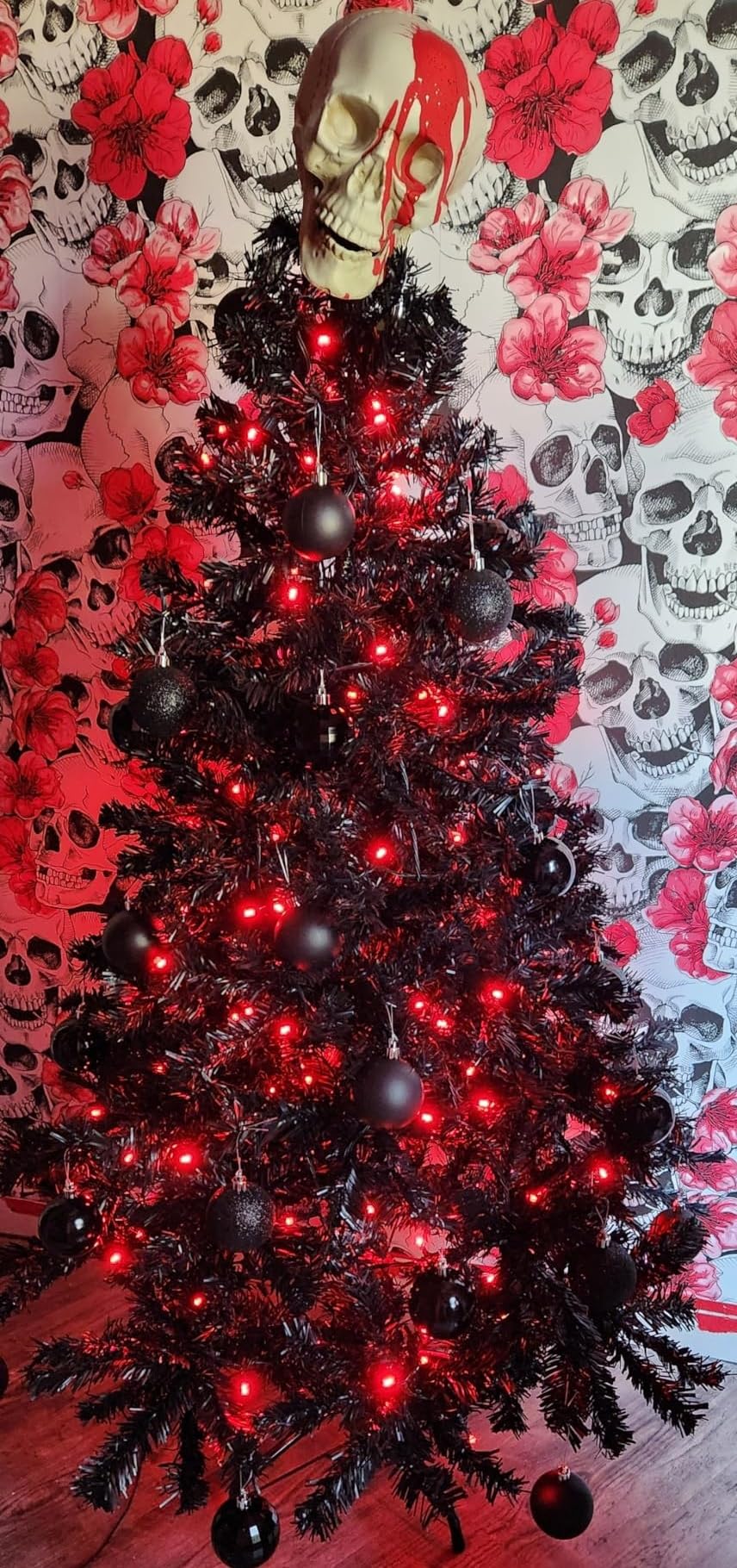 YEGUO Red Christmas Lights Outdoor Waterproof, 200 LED String Lights Indoor, 8 Modes 66ft Green Wire Twinkle Lights Plug in for Yard Party Tree Xmas