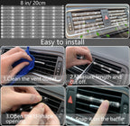 NBTEPEM 27 PCs Bling Car Accessories Set for Women, Steering Wheel Covers Universal Fit 15 Inch, Bling License Plate Frame, Bling Phone Holder, Bling Car Coasters (Silver Diamond)