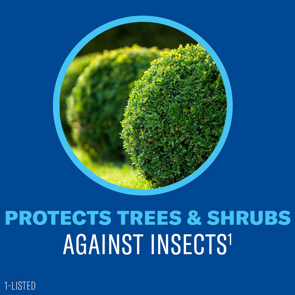 BioAdvanced Tree & Shrub Insect Killer, Outdoor Pest Control, Ready-to-Spray, 32 oz