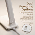 Led Desk Lamp Dimmable Desk Light Reading Lamp 3 Lighting Modes, Eye Protection Accessories, Study Desk Lamp Equipped USB Charger Suitable for Home Office is for Gift Giving