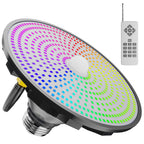 Jadisi LED Pool Light Bulb for Inground Pools – RGBW 70W Swimming LED Pool Lights, 12 Color Modes, Adjustable Brightness & Speed, Remote Control, Energy Efficient, E26 Base