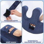 MABOZOO Patient Turning Device with Handle Hole, U-Shaped Velvet Turning Pillow Bedridden Nursing Pillow, Helping The Elderly Turn Over Pillow for The Elderly, Paralyzed, Disabled, Bedridden Patient