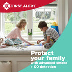 First Alert BRK SC9120B-6 Hardwired Smoke and Carbon Monoxide Detector (CO) with Battery Backup. 6-Pack , White
